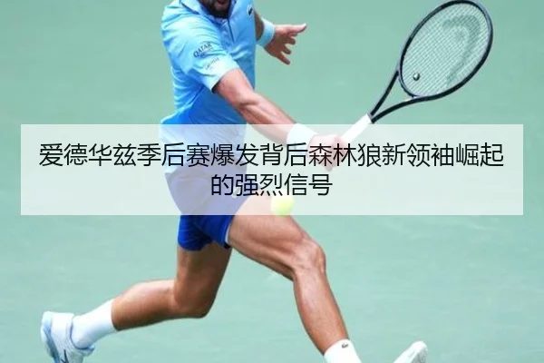 爱德华兹季后赛爆发背后森林狼新领袖崛起的强烈信号