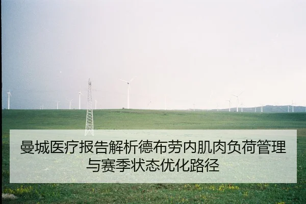 曼城医疗报告解析德布劳内肌肉负荷管理与赛季状态优化路径